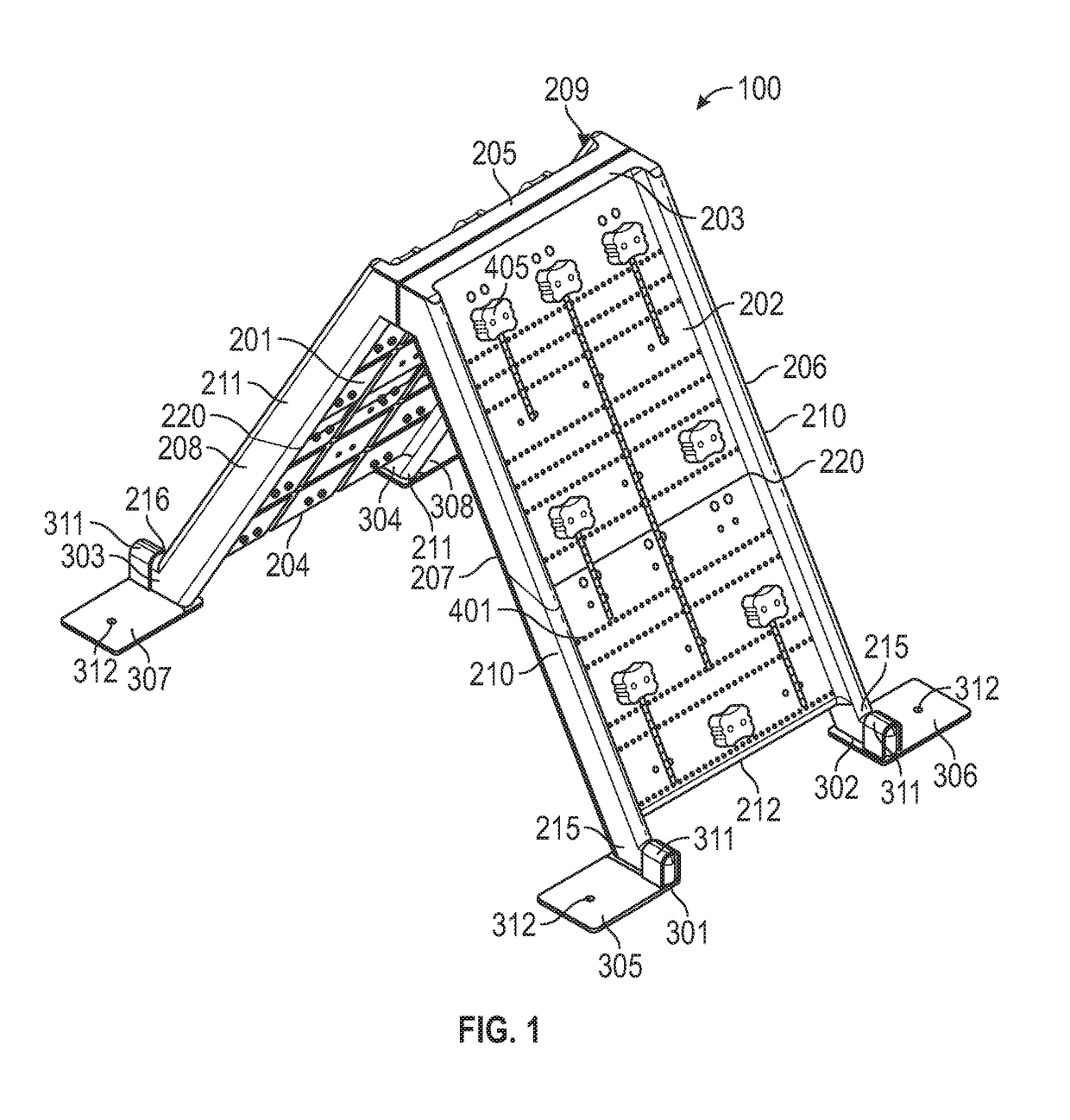 Portable Gym Structure