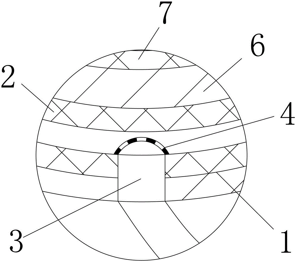 Composite multifunctional three-dimensional heart protection cover