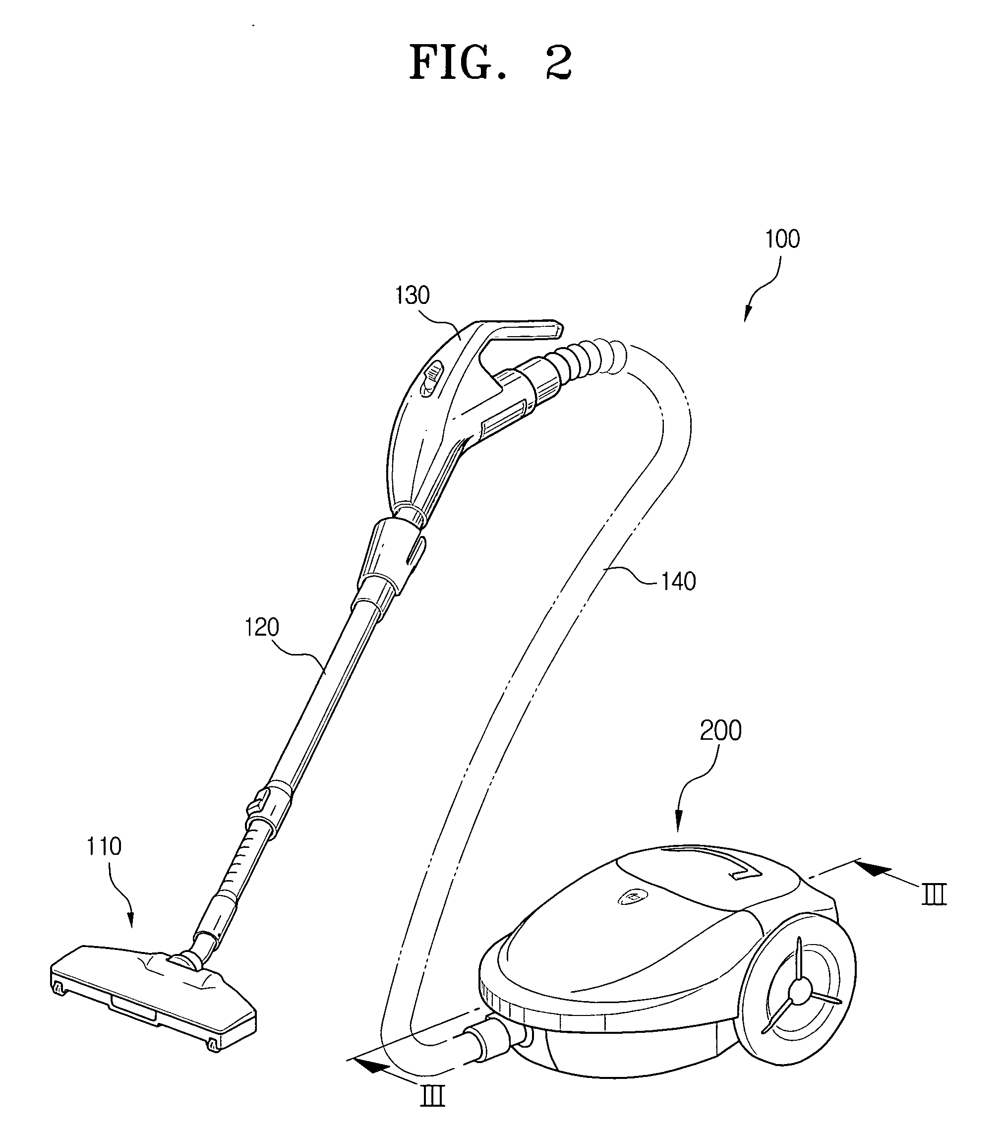 Filter assembly and a vacuum cleaner having the same