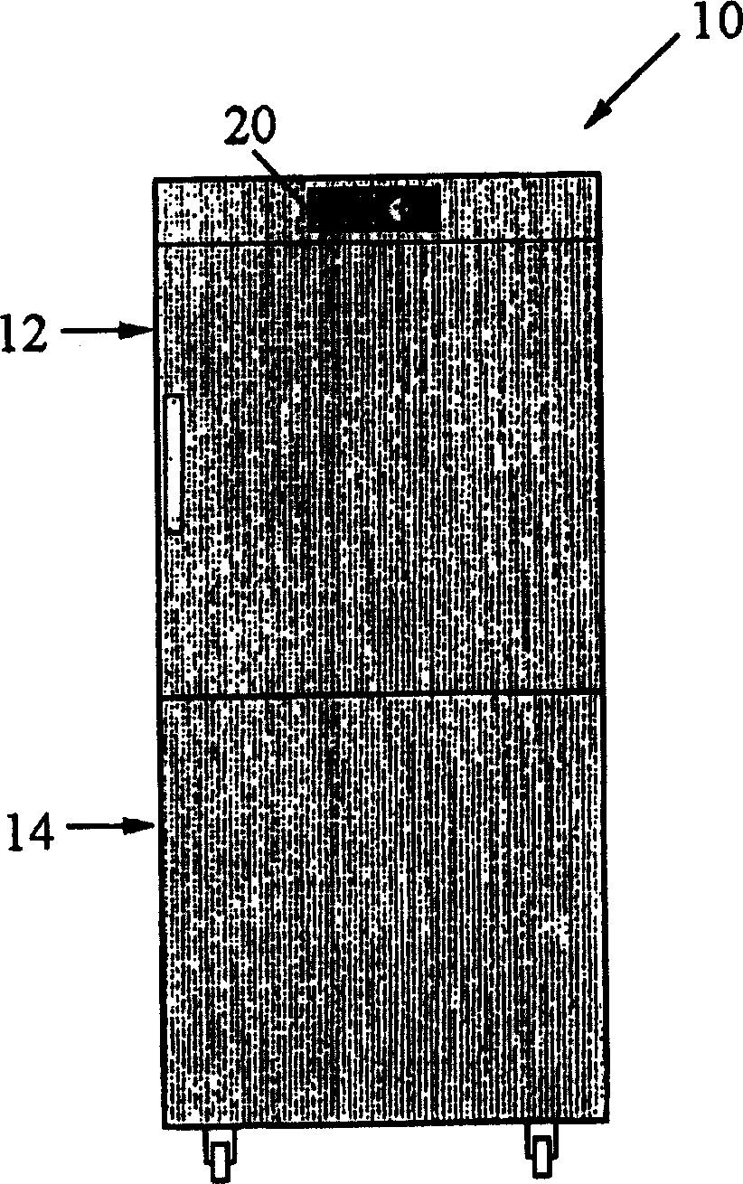 Method for controlling pressure of vacuumizer for containers storing food under vacuum