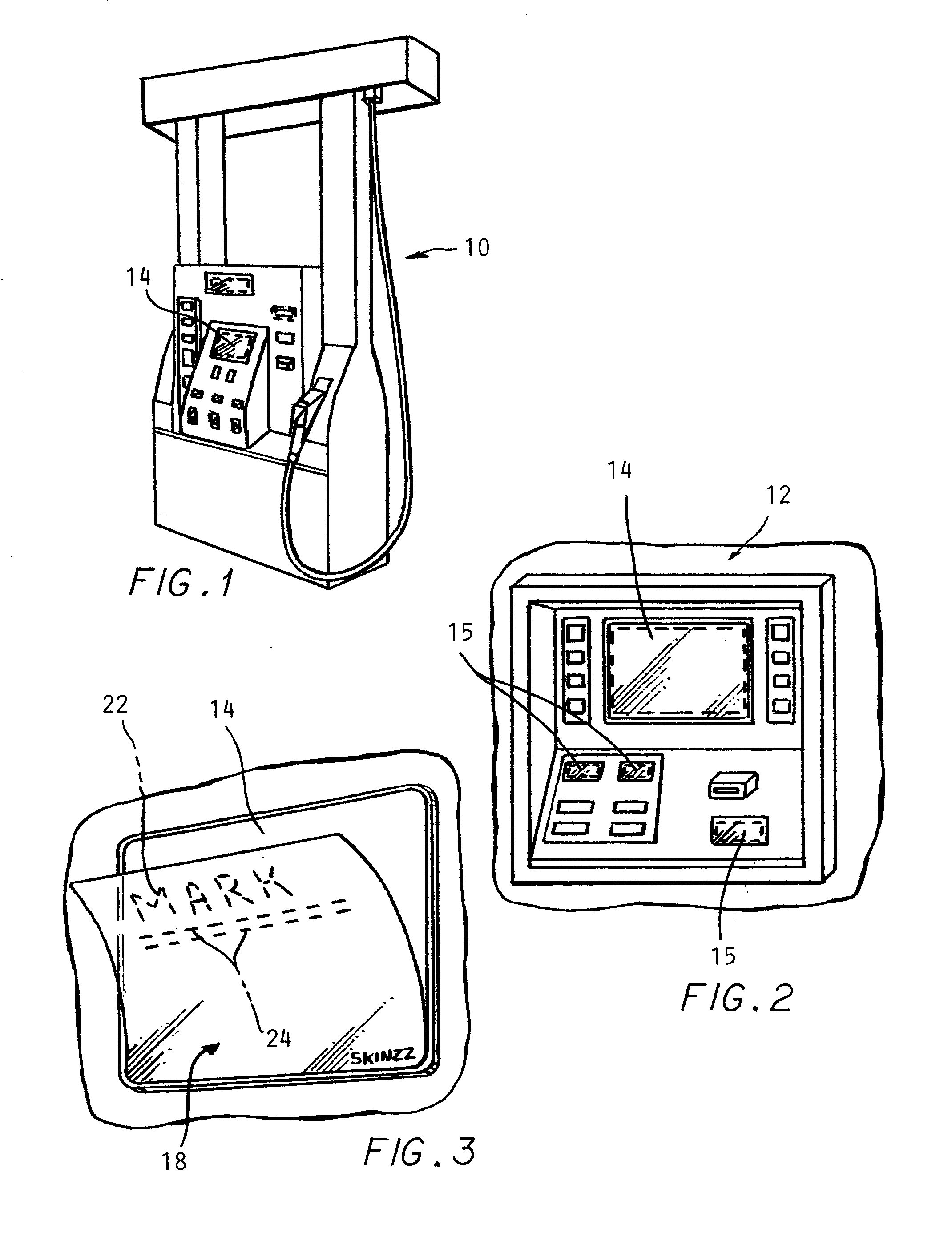 Method for protecting outdoor environment display screens and membrane keypads