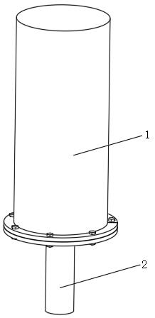 Hydro-pneumatic suspension damping system of underground multifunctional service vehicle