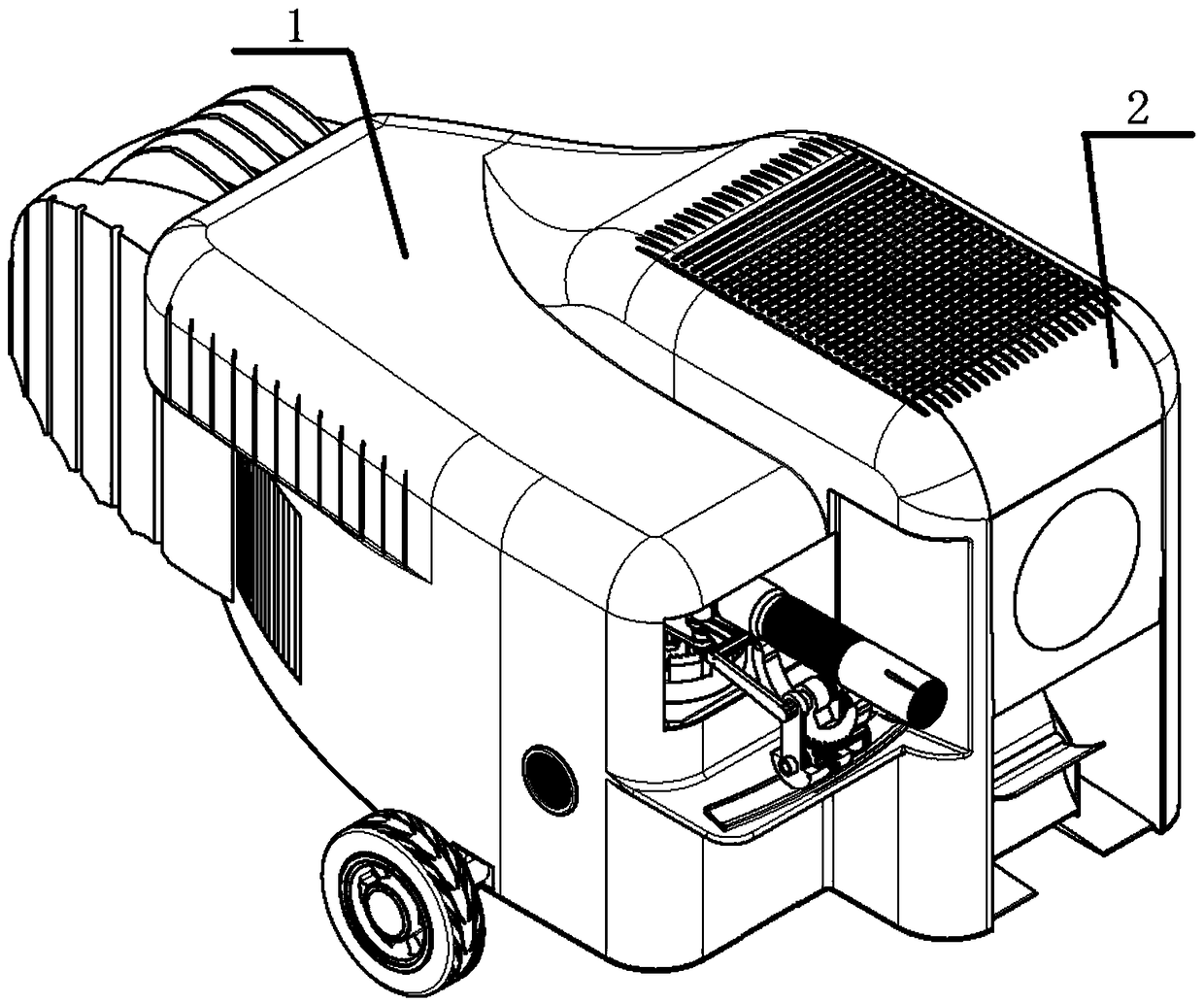 Tennis training robot