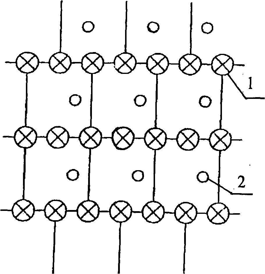 Blast furnace pressing-in grouting and lining-making construction method