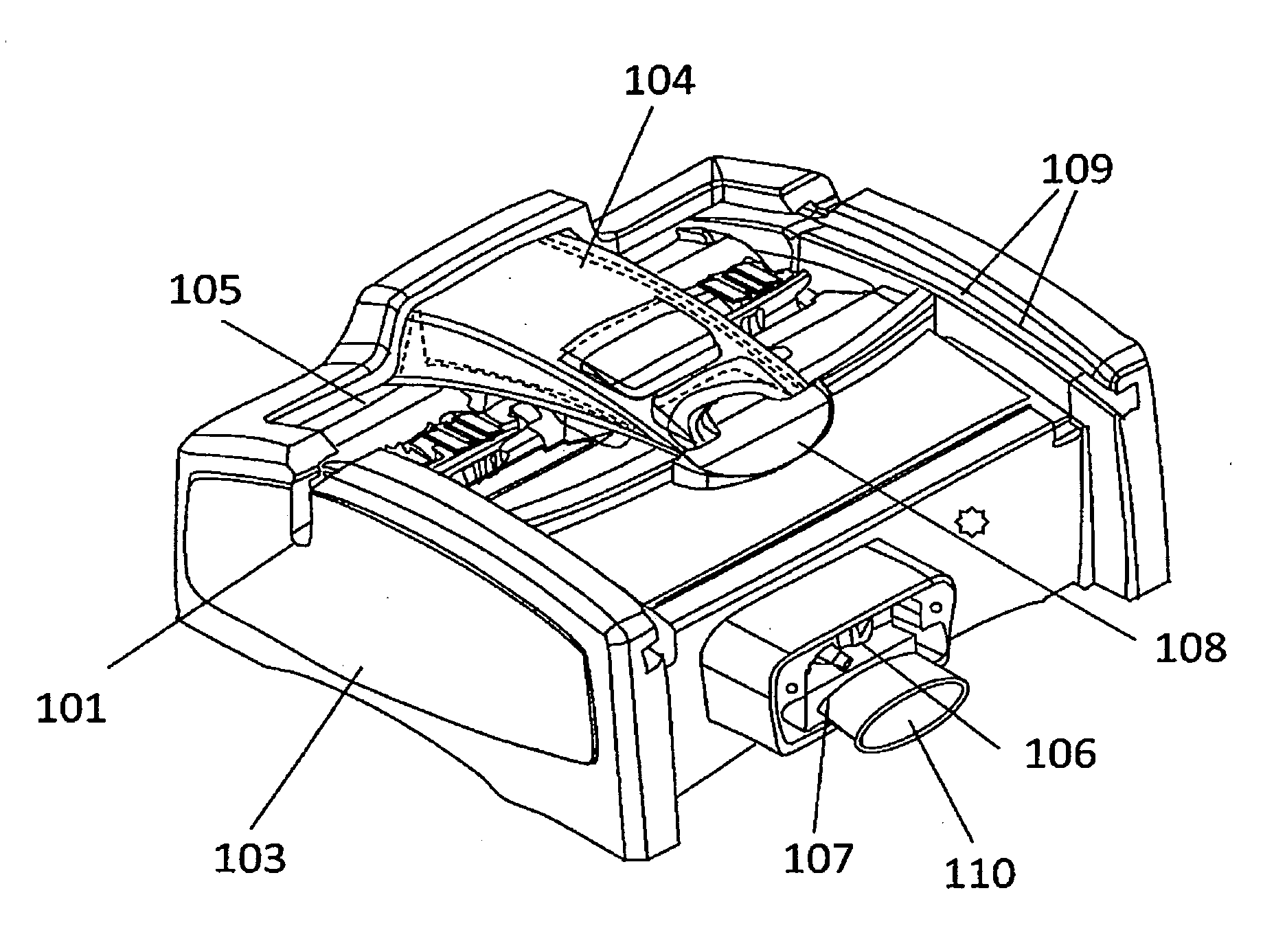 Explosion proof fusion splicer for optical fibers