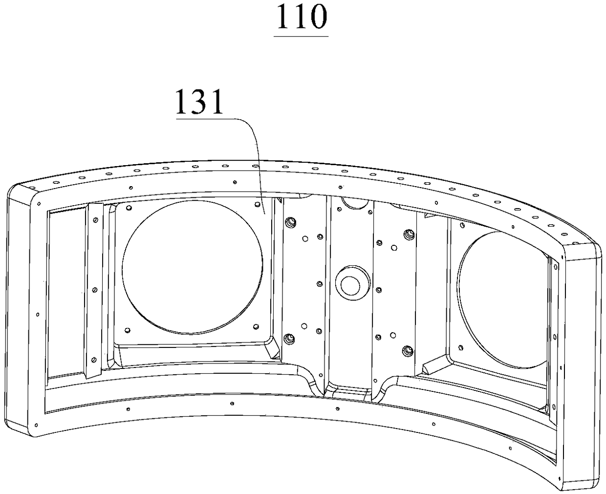 Heat radiation protection device and spectrum therapy instrument