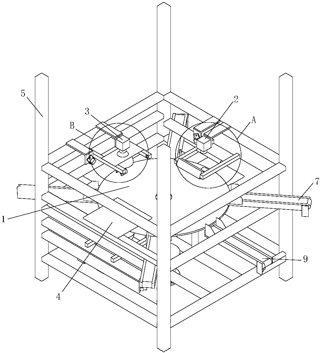 Visual detection method for micro-defects on surface of magnetic tile