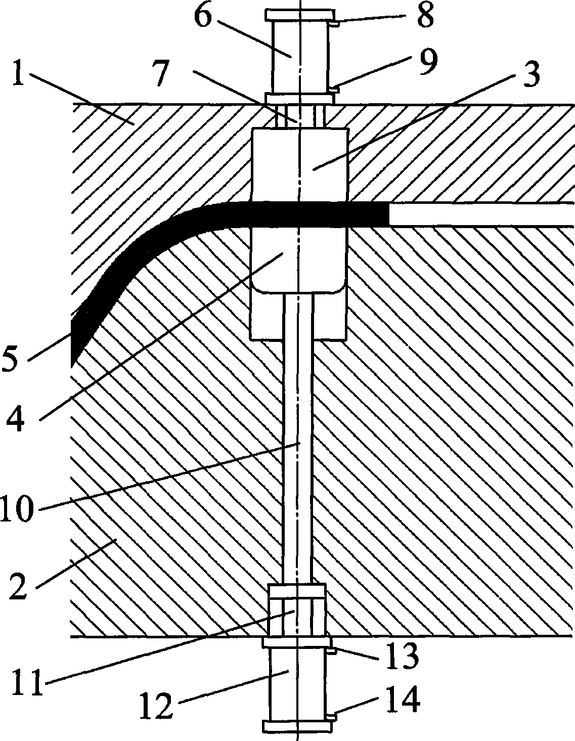 Thermoforming and edge-cutting integrated technique and mold of high-duty steel part