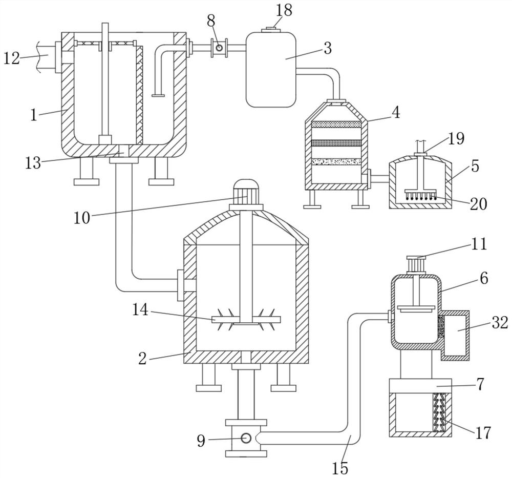 An environment-friendly separation and reuse system for sludge water and soil