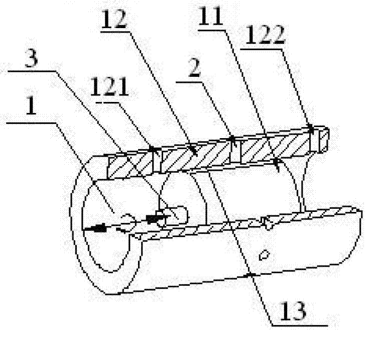 Pressure regulating mechanism with two freedom degrees