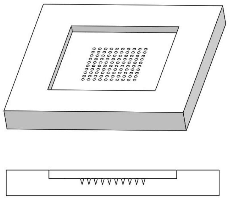 Microneedle patch for scar treatment and preparation method thereof