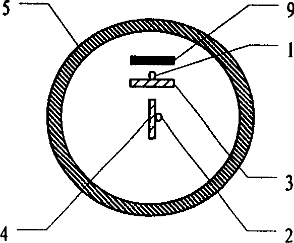 Optical fiber raster vibration sensor of tunable matching filtering demodulation