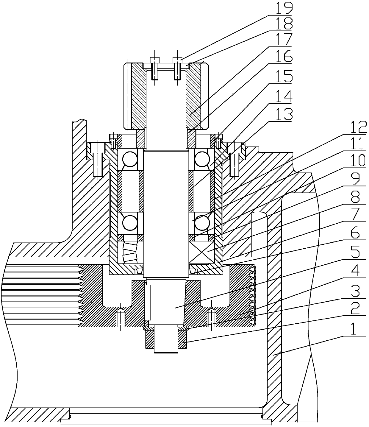 Spindle structure