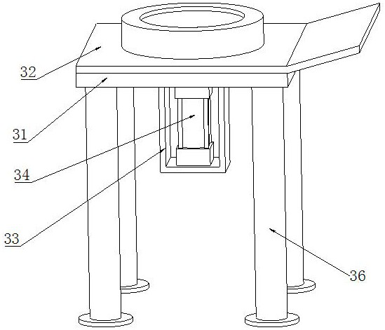 A tire cage machine