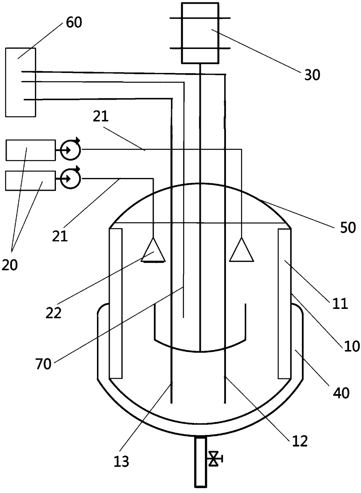 Rare earth precipitation device and rare earth precipitation method