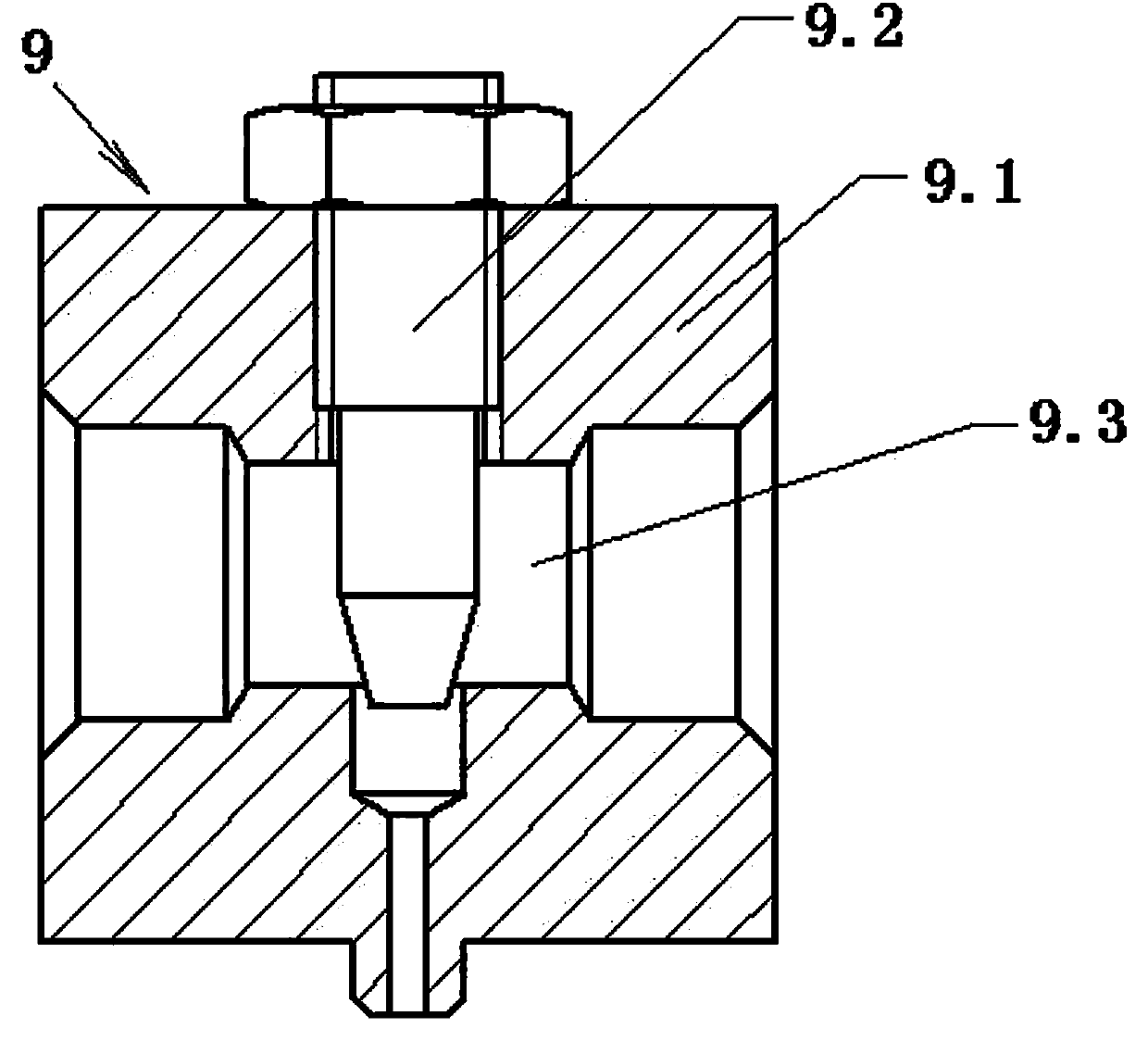 Multipoint automatic oil filler of railway turnout