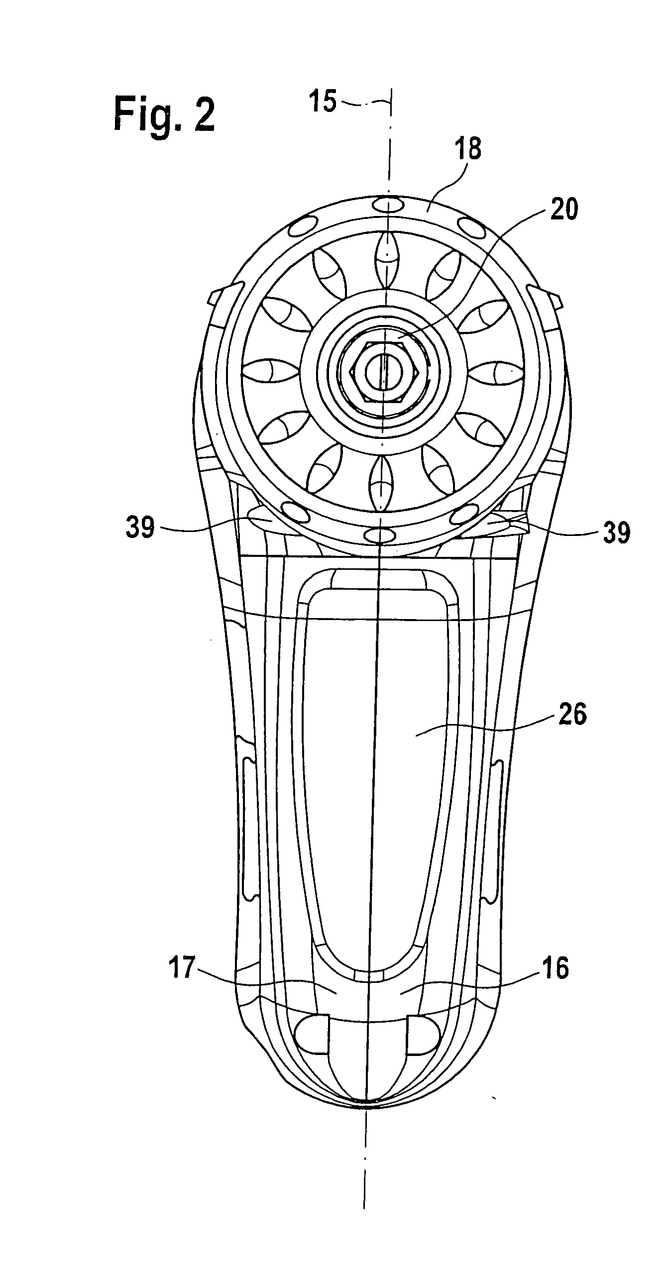 Battery-driven screwdriver