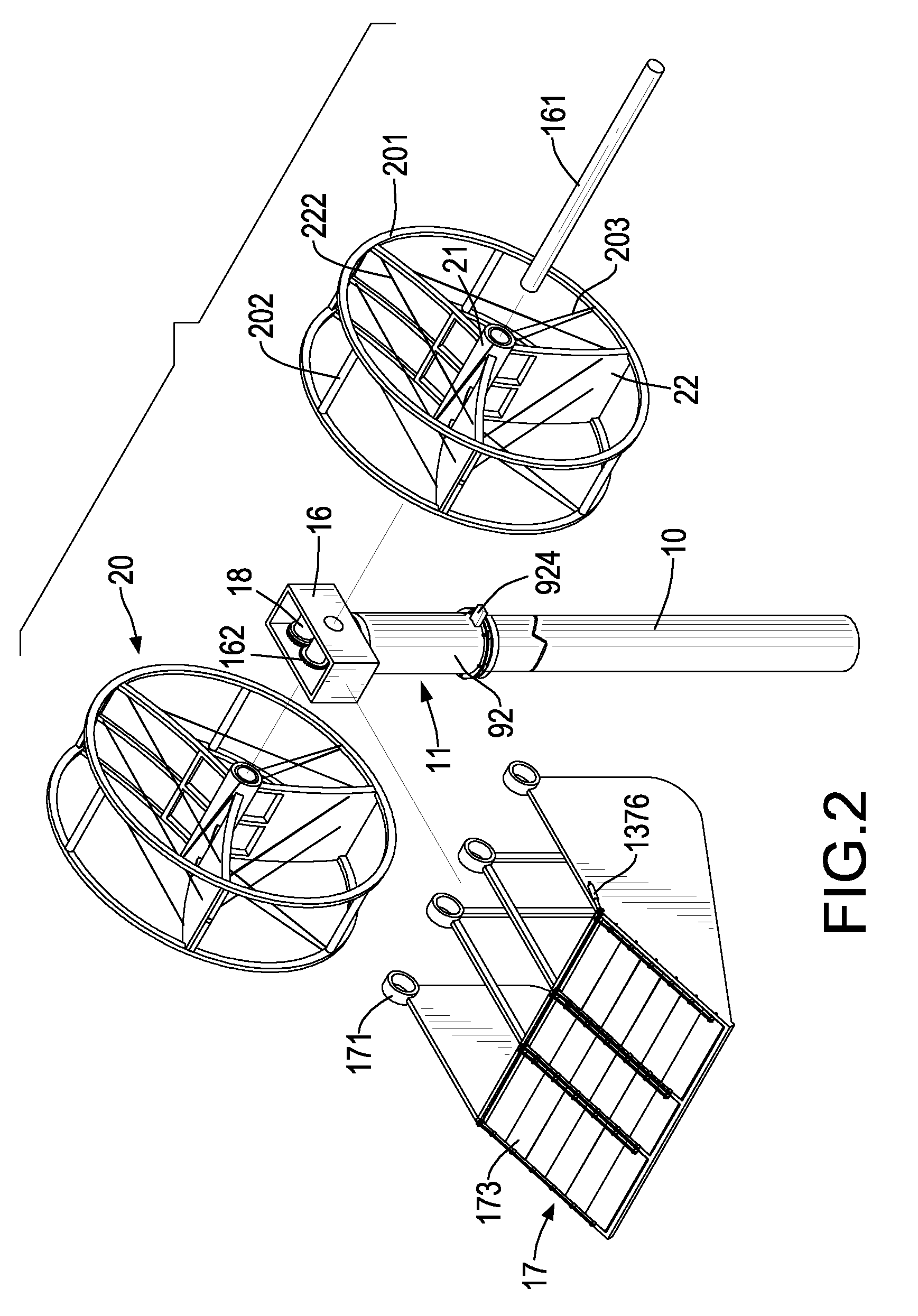 Wind-powered electricity generator