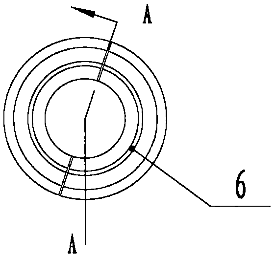 Double-layer channel flow complementary type pressure guide sand blaster