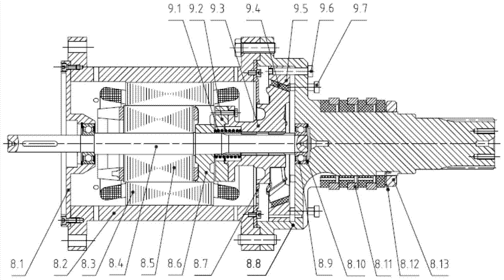 Electric synchronous loader