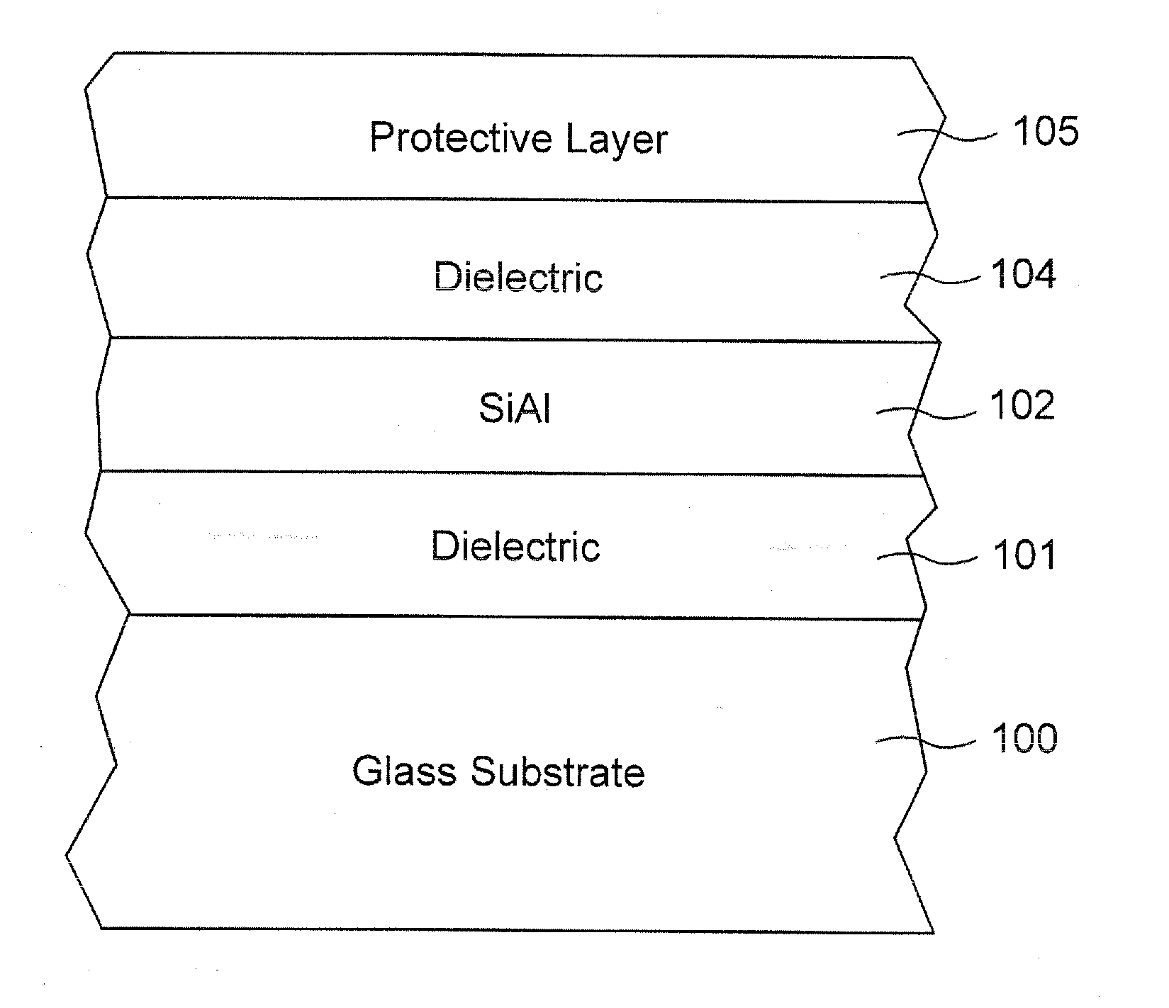 Mirror having reflective layer of or including silicon aluminum