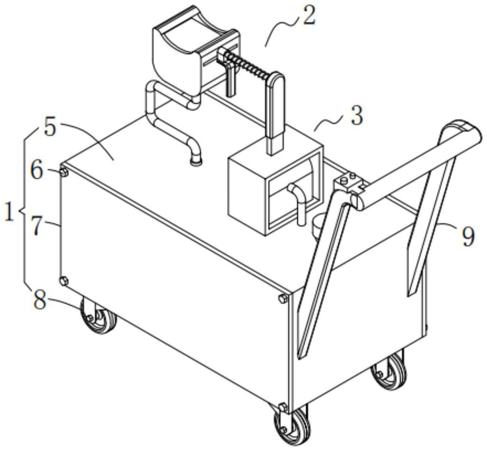 A urology nursing device