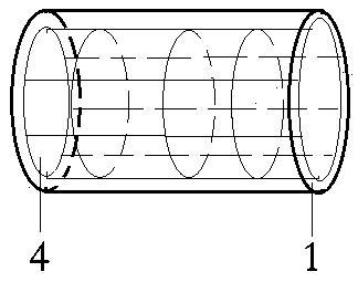 Flexible and foldable biomembrane and preparation method thereof