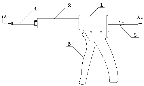 Rapid-curing wave-absorbing edge sealing glue gun