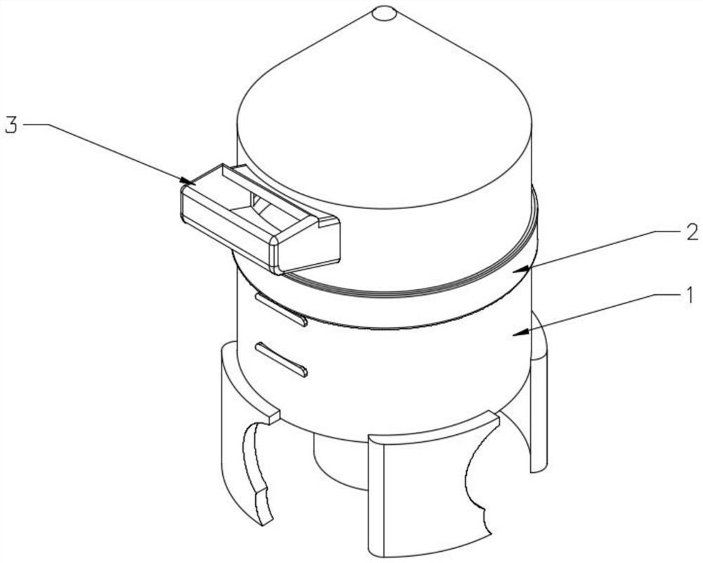 Waste incineration device