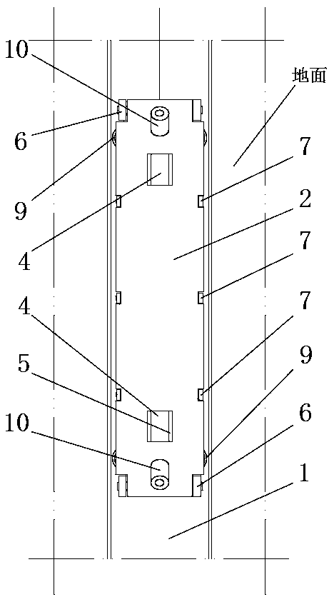 Mechanism for transferring warp beam among textile workshops