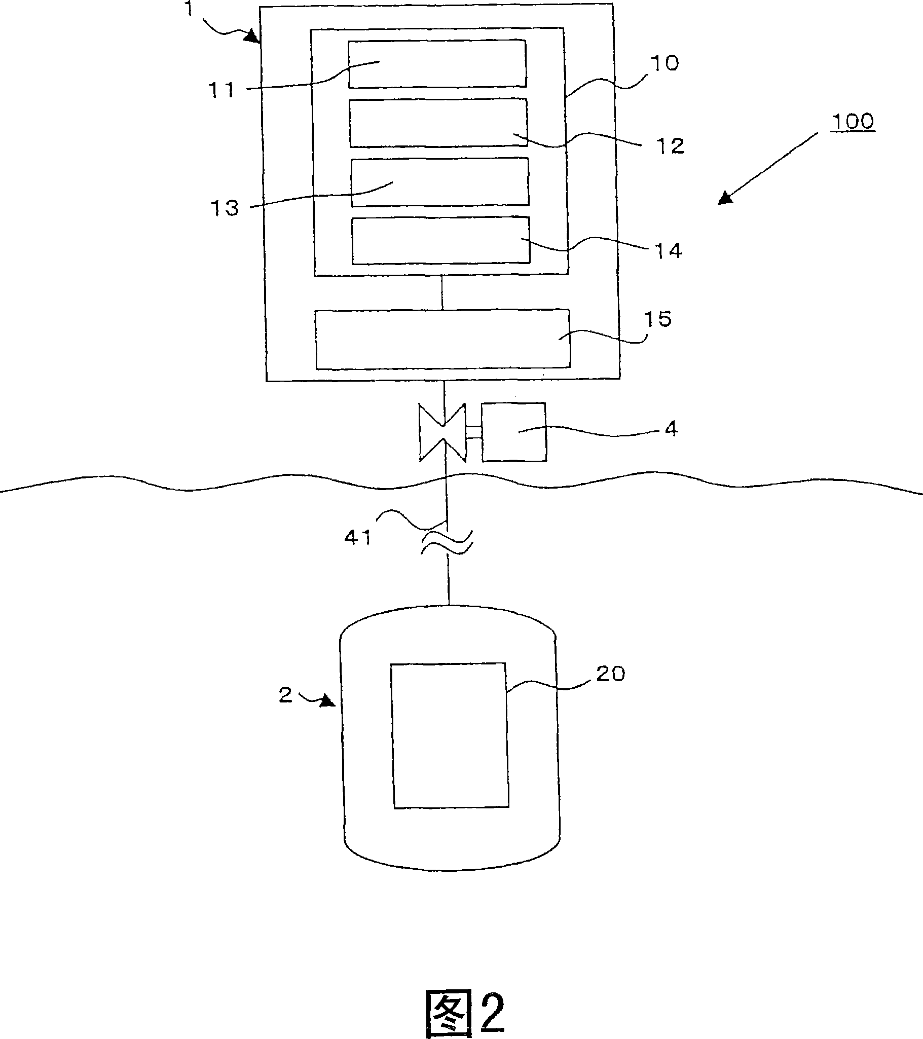 Fishing method and fish lamp device