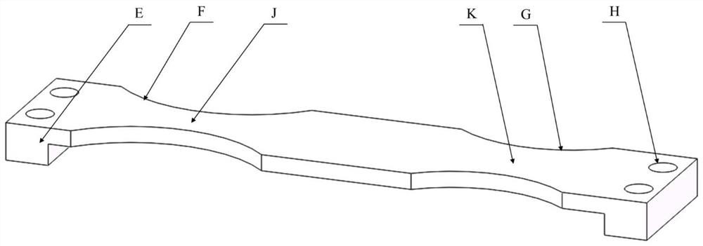 A sensor, design method and monitoring method for cumulative fatigue damage monitoring of mechanical structures under normal load distribution