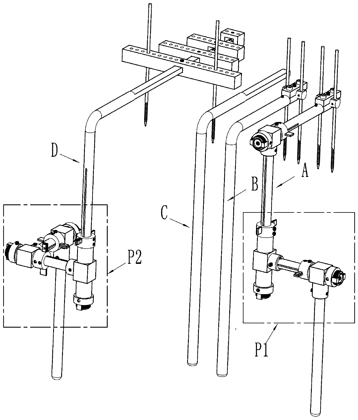 Fracture tractive reduction device