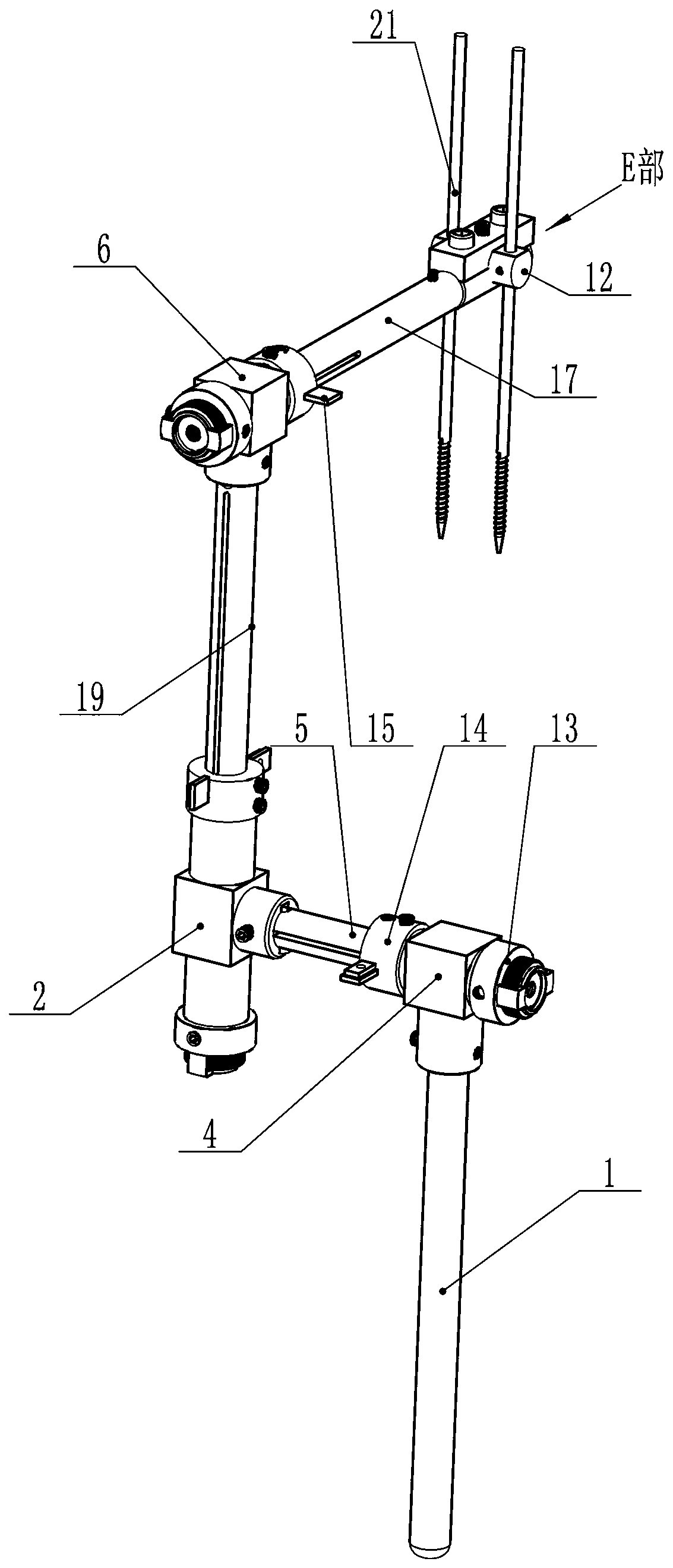 Fracture tractive reduction device