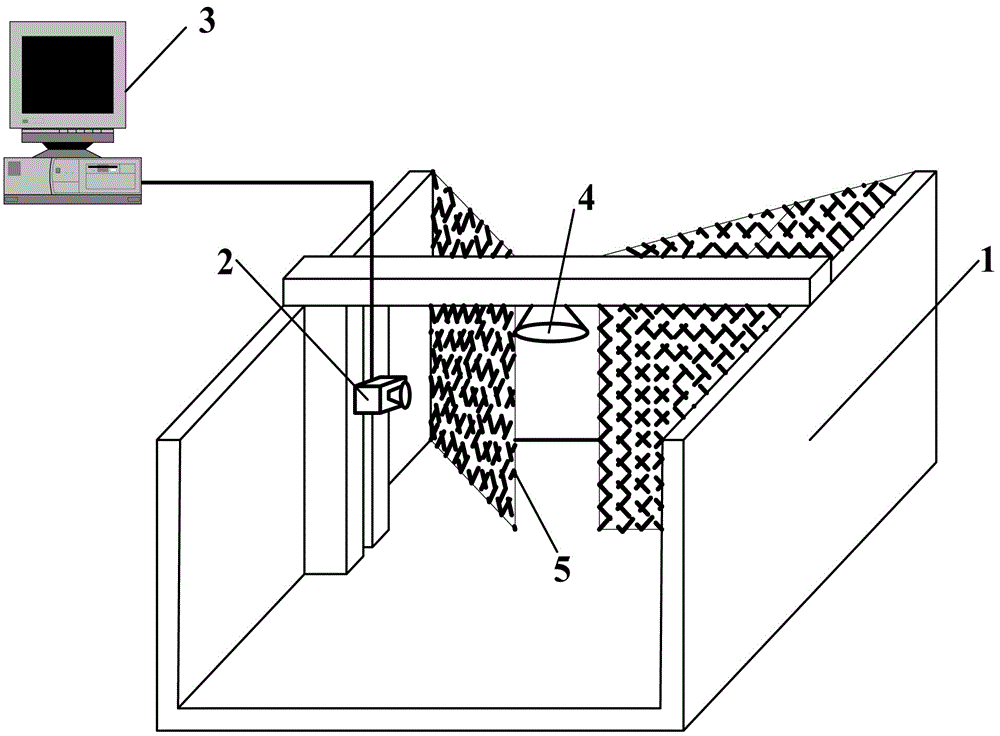 Automatic counting system for fish passing amount of fish passage based on underwater videos