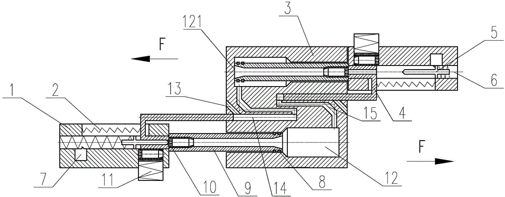 Gunpowder gas-driven ultra-high-speed operating mechanism