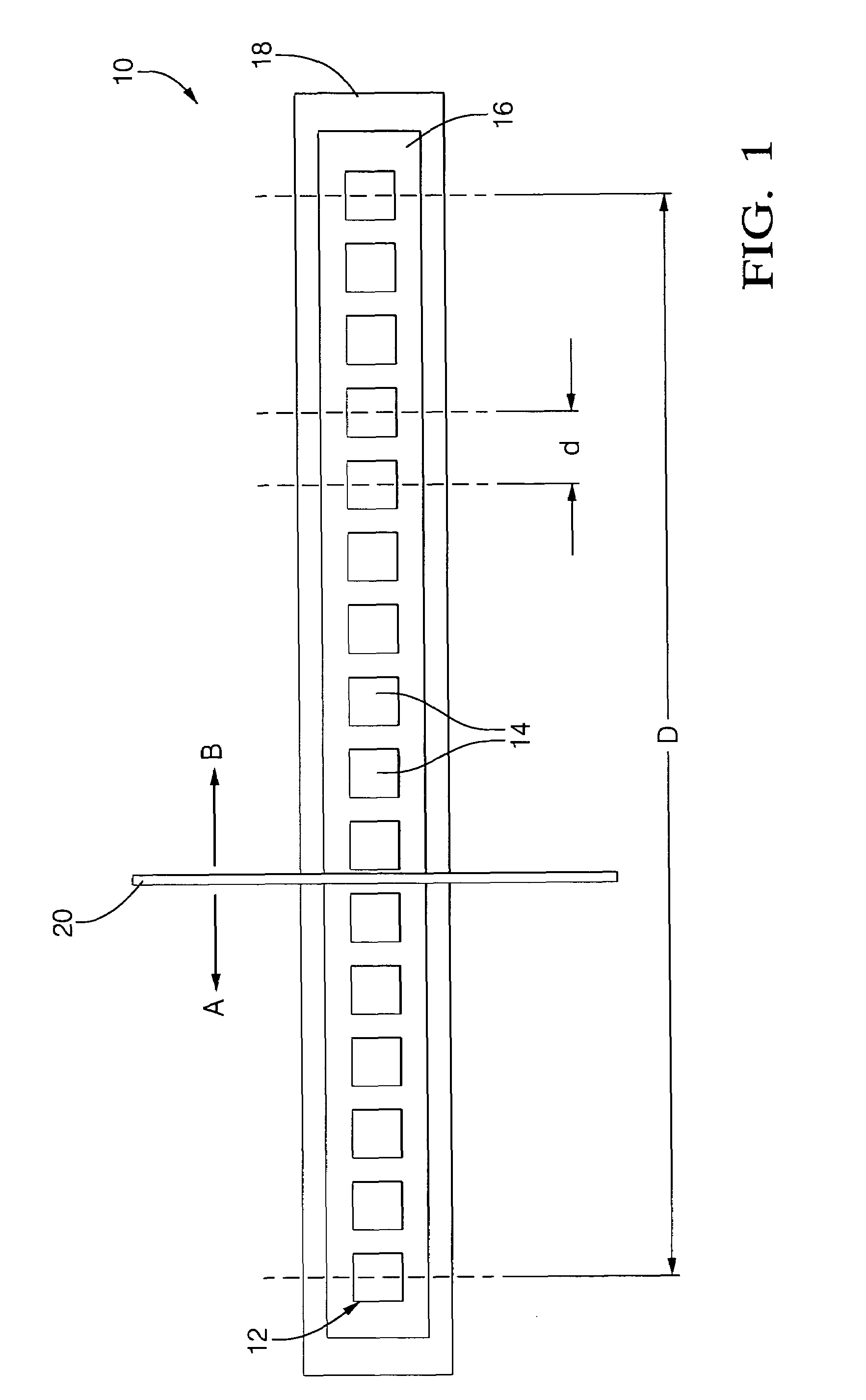 Magnetic array position sensor