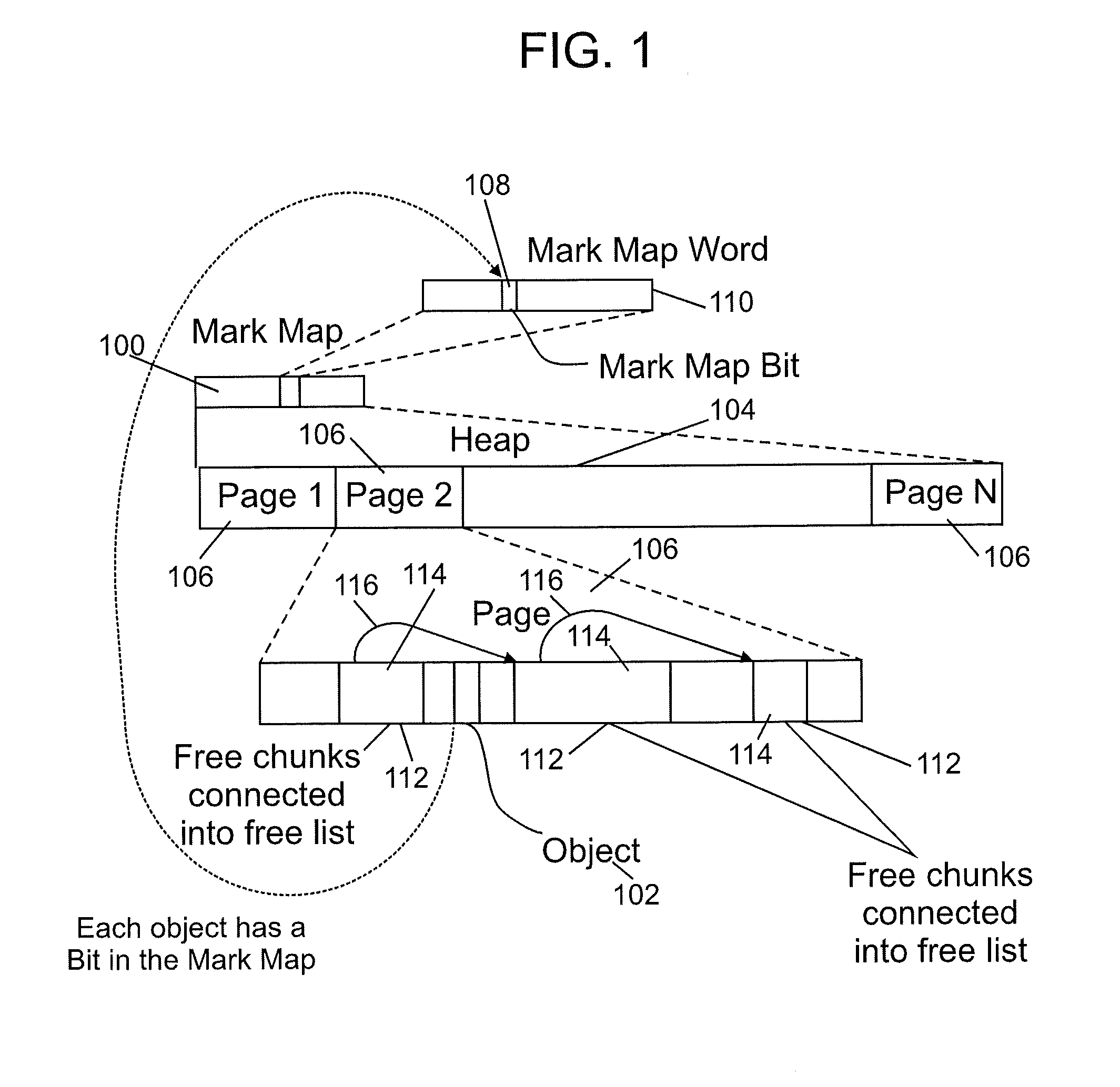 Allocation cache premarking for snap-shot-at-the-beginning concurrent mark-and-sweep collector