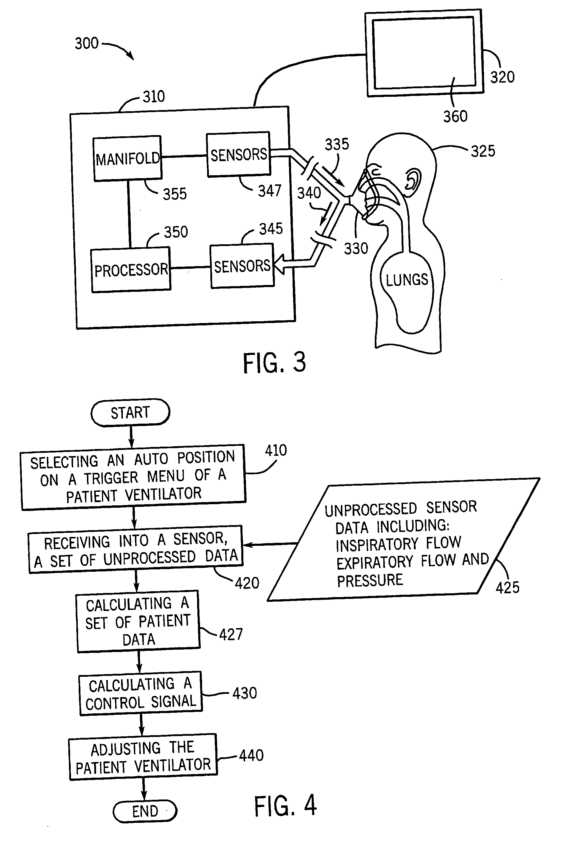 Adaptive patient trigger threshold detection