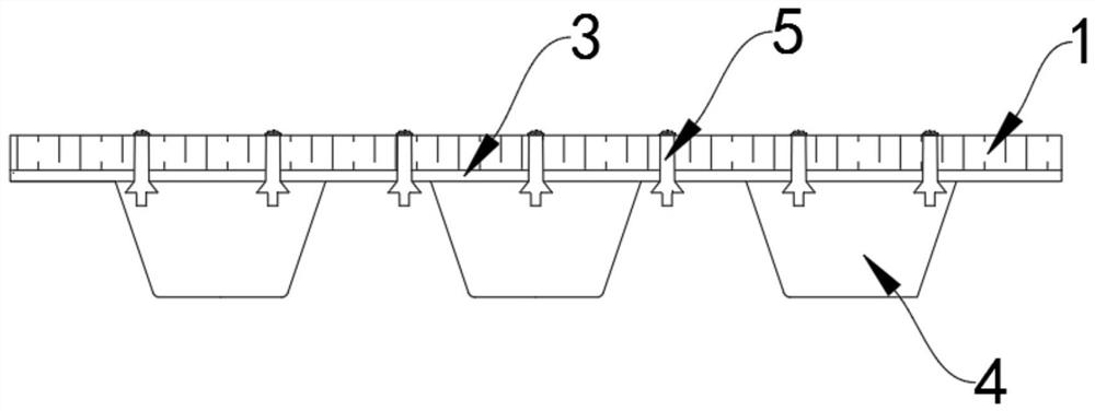 Steel-wood combined bridge deck structure and paving method thereof