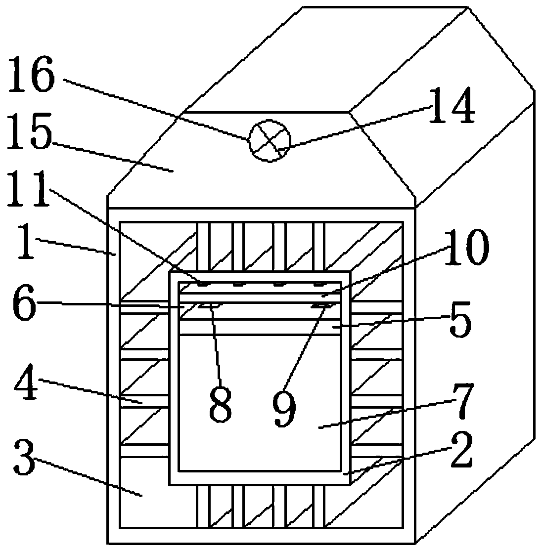 An electromagnetic compatibility box