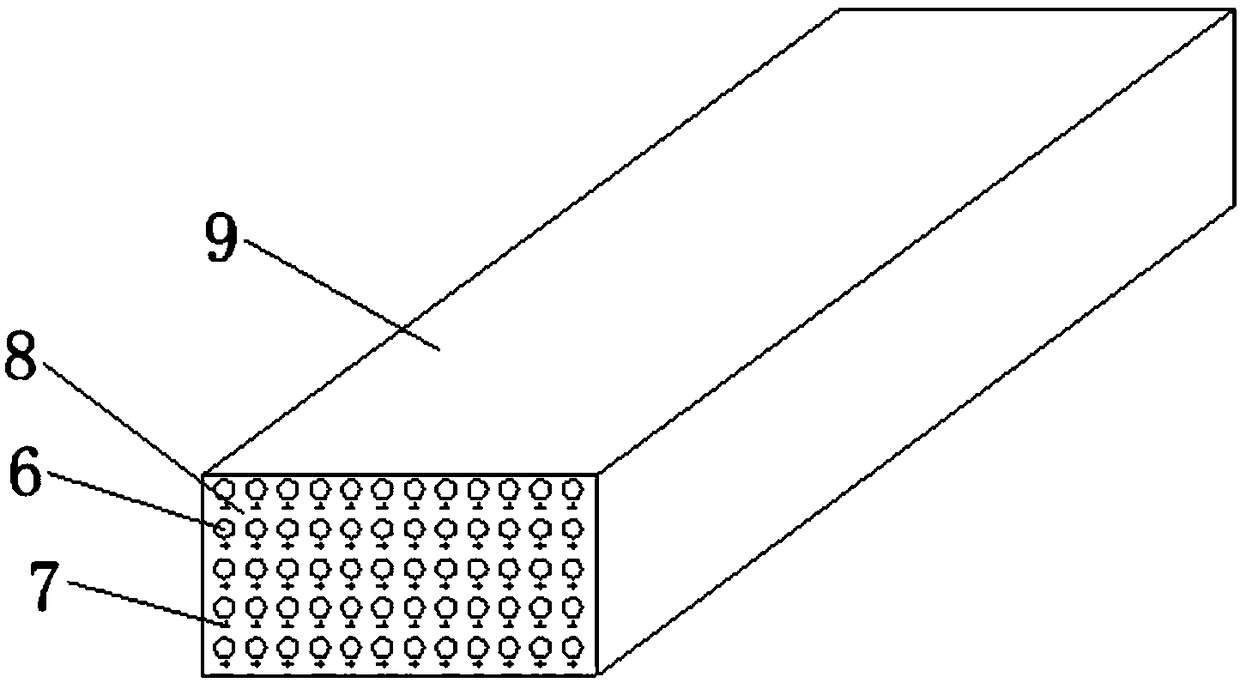 A kind of fiber-reinforced polyurethane hard foam synthetic board with high fiber content and its manufacturing method