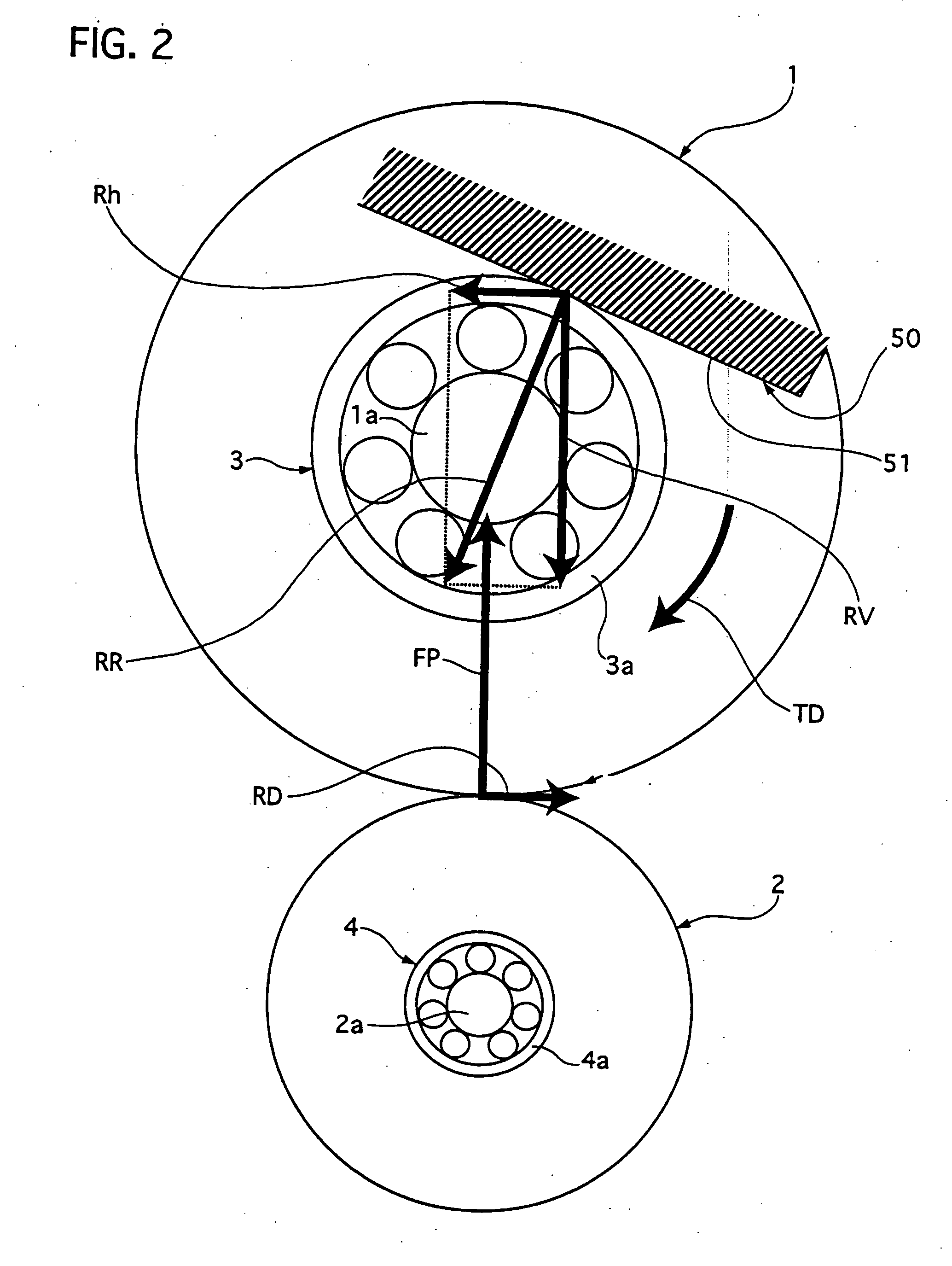 Friction drive device