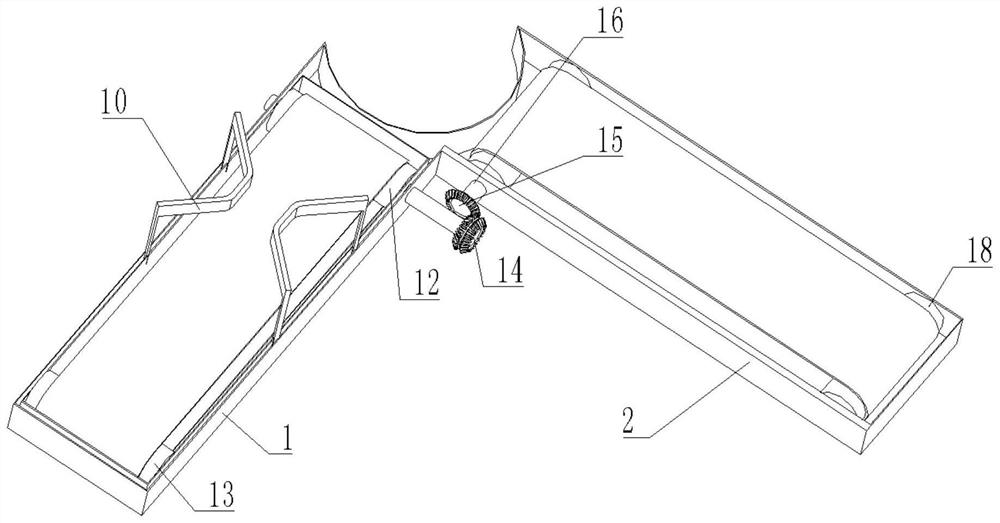 Processing device capable of packaging foods conveniently