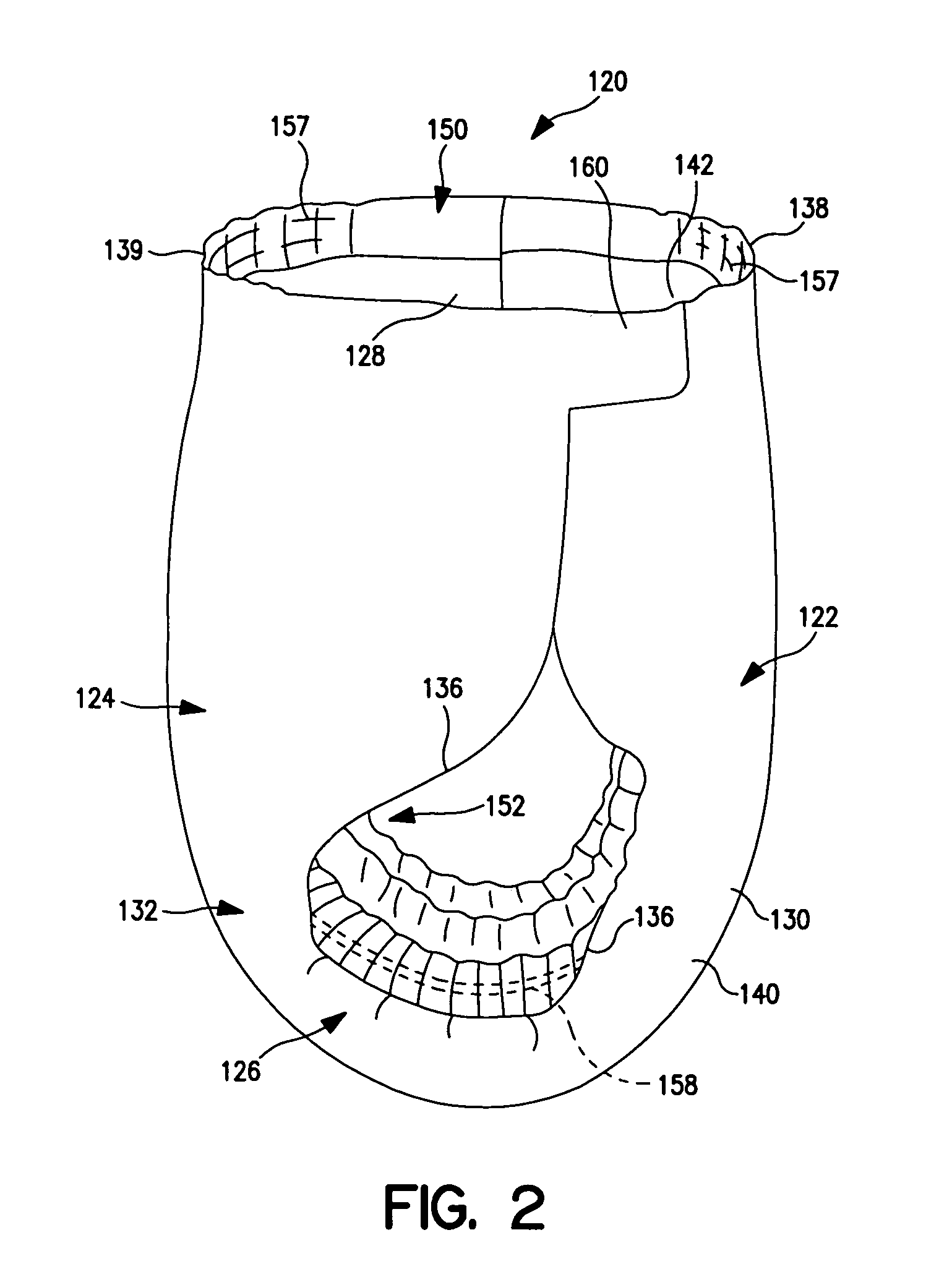 Stretchable absorbent composites having high permeability