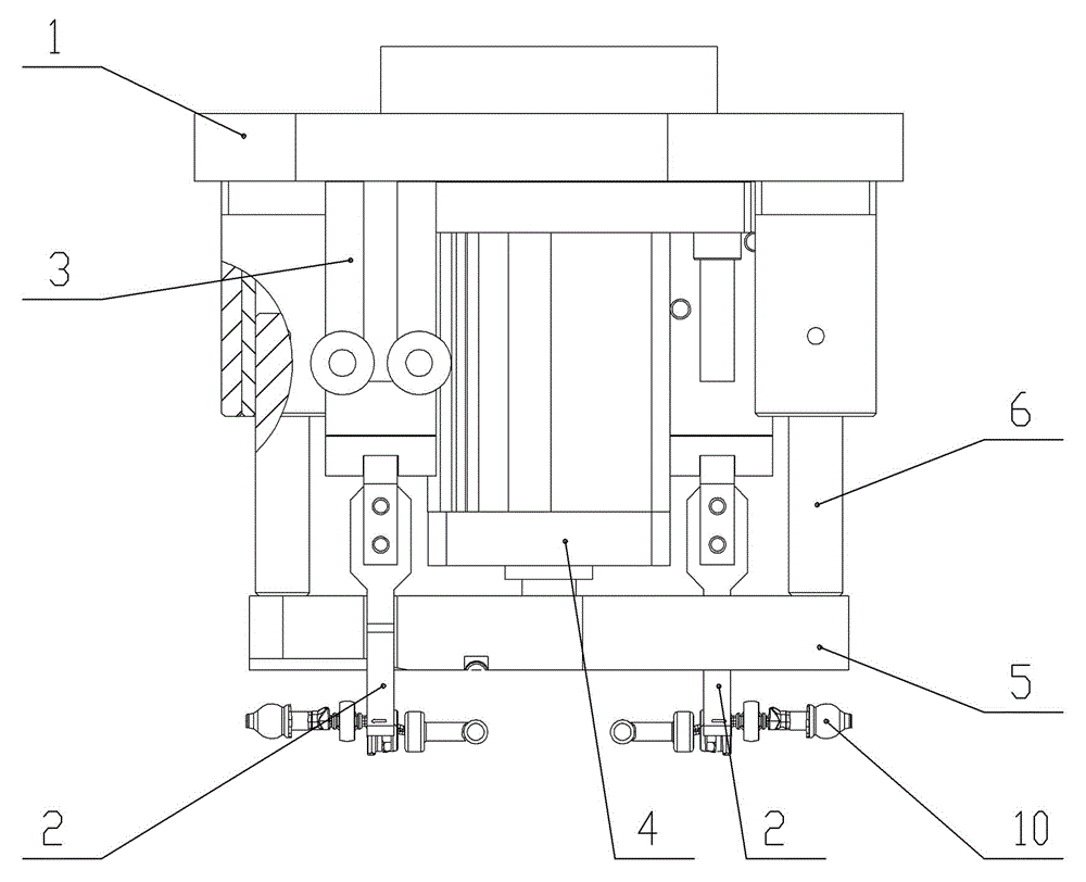 Robot grasping and placing tool fixture for toy doll skeletons