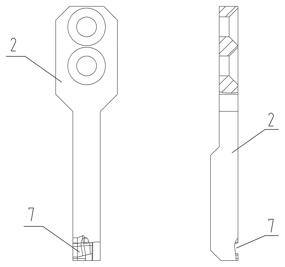 Robot grasping and placing tool fixture for toy doll skeletons