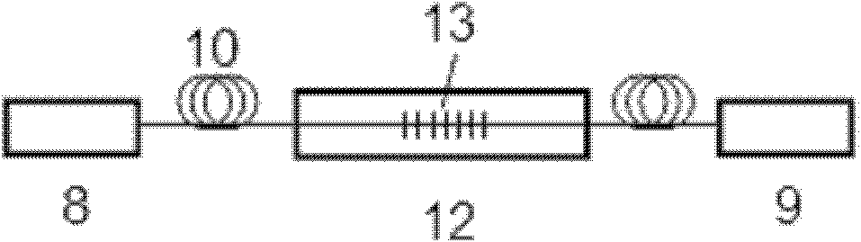 Method for preparing micropore array fiber bragg grating