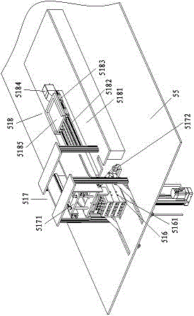 Valve element column feeding mechanism of electronic drain valve element assembling machine