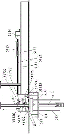 Valve element column feeding mechanism of electronic drain valve element assembling machine